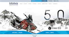 Desktop Screenshot of infoaxis.com.br